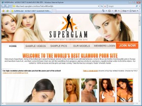 Screenshot from SuperGlam