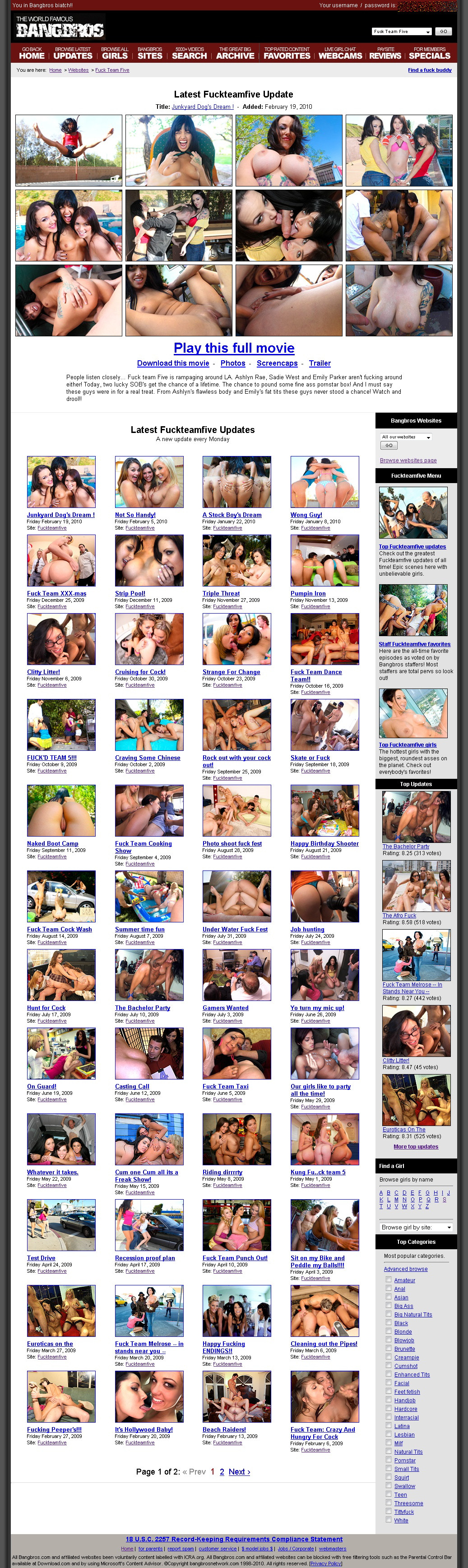 Bang Bros screenshot number 2