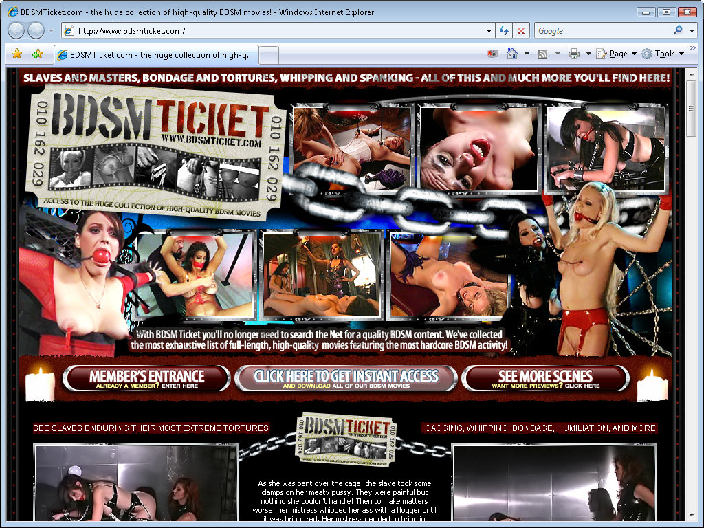 BDSM Ticket screenshot number 1