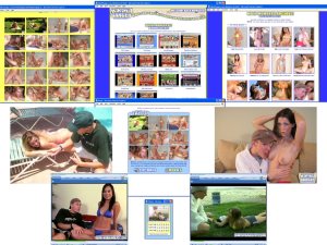 Members area screenshot from Bikini Banger - click to enlarge