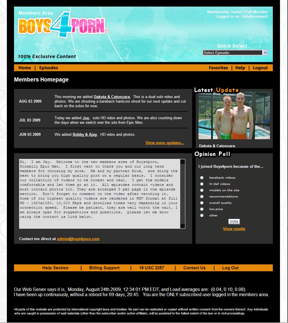 Boys4Porn screenshot number 2