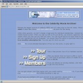 Celebrity Movie Archive screenshot