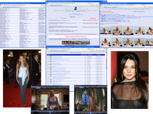 Members area screenshot from Celebs and Vintage - click to enlarge