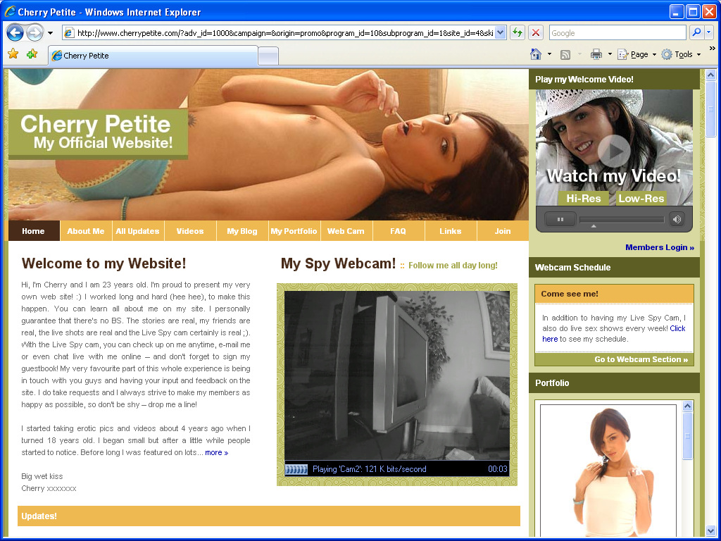 Cherry Petite screenshot number 1
