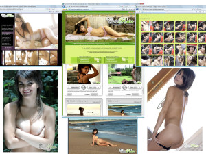 Members area screenshot from Cute Rain - click to enlarge