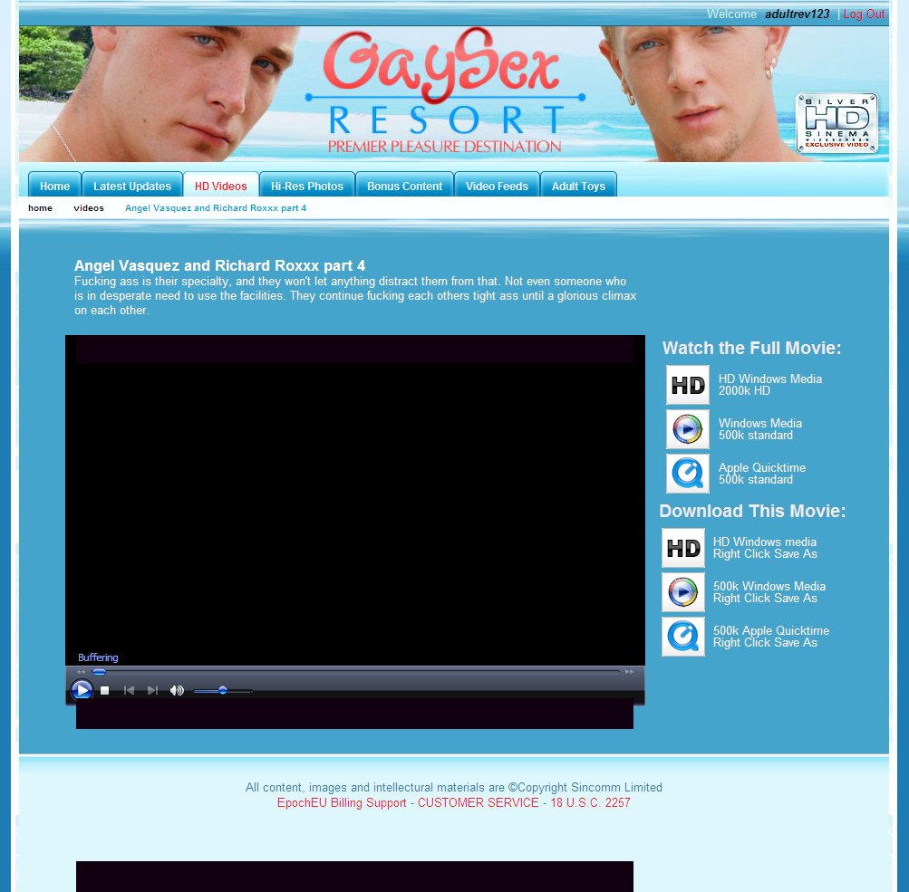 Gay Sex Resort screenshot number 4
