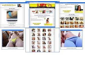 Members area screenshot from I Spy Camel Toe - click to enlarge