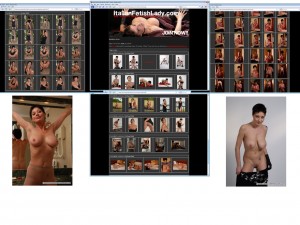 Members area screenshot from Italian Fetish Lady - click to enlarge
