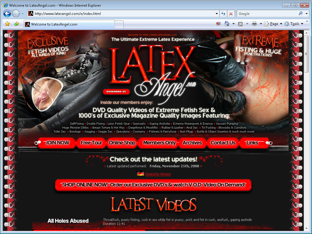 Latex Angel screenshot number 1