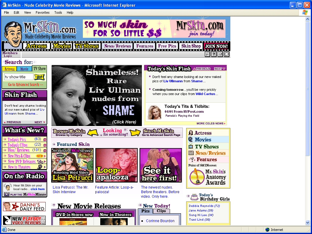 Mr. Skin screenshot number 1