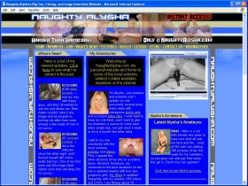 Naughty Alysha screenshot