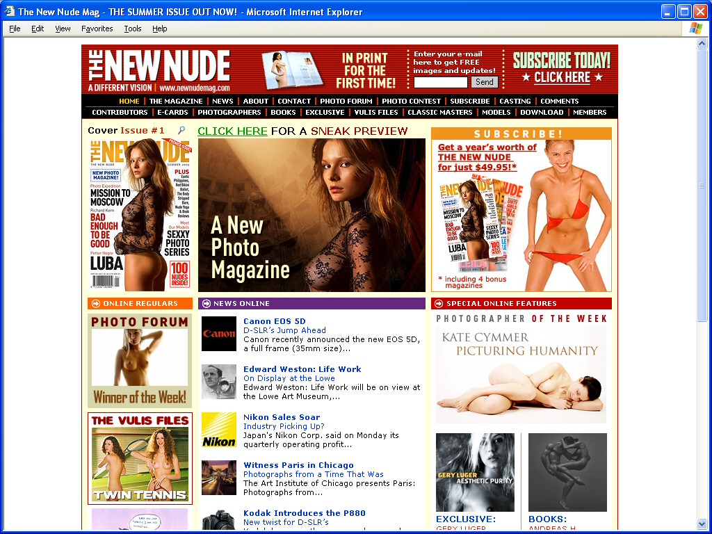 New Nude Mag screenshot number 1