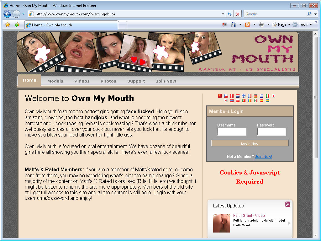 Own My Mouth screenshot number 1