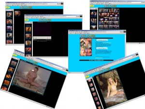 Members area screenshot from Pee Lover - click to enlarge