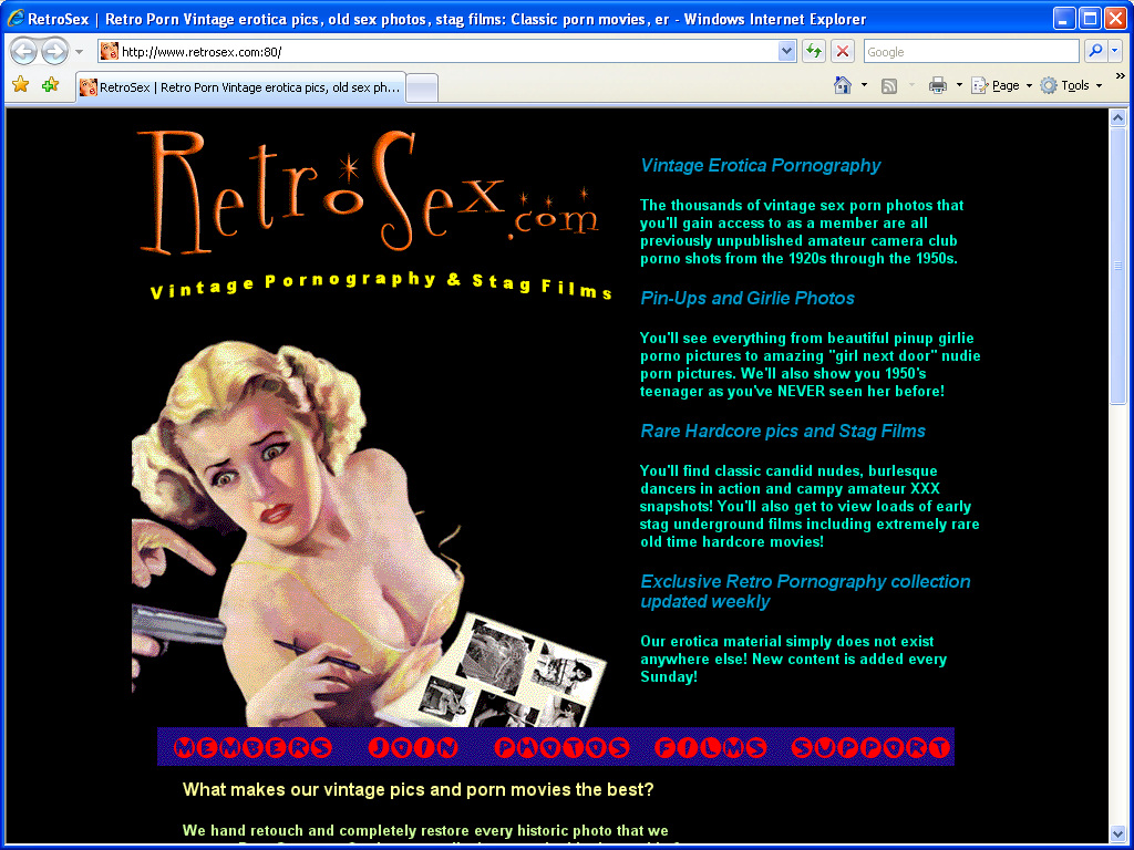 Retro Sex screenshot number 1