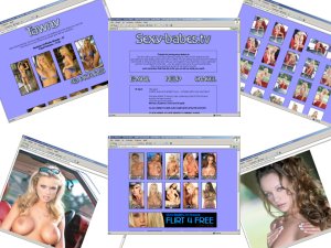 Members area screenshot from Sexy-Babes.tv - click to enlarge