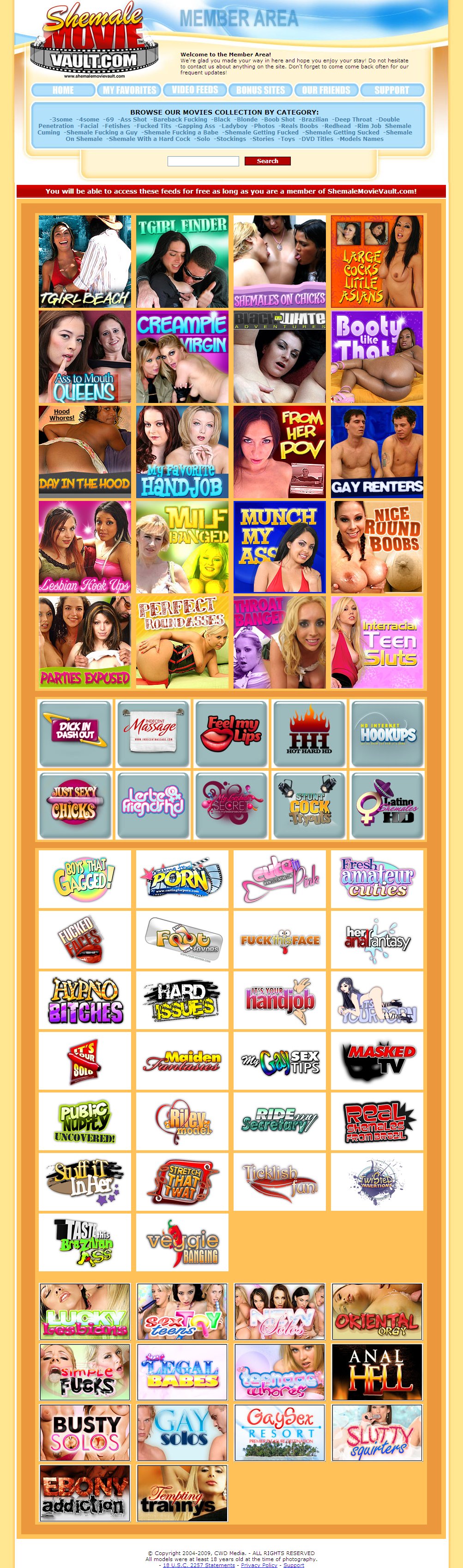 Shemale Movie Vault screenshot number 3
