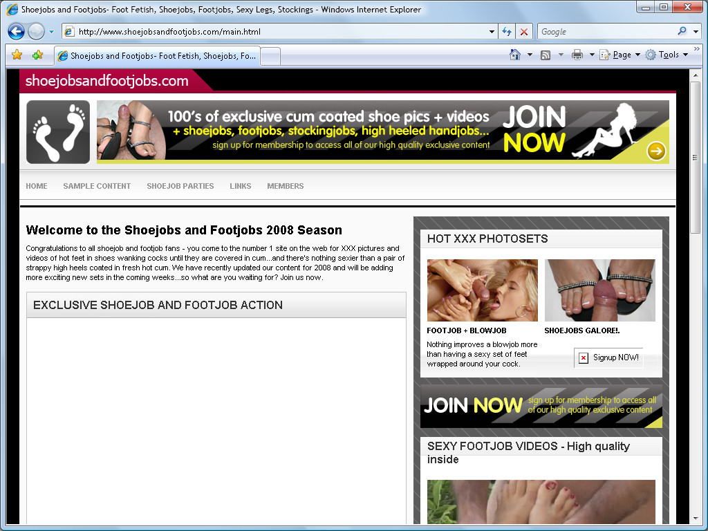 Shoejobs and Footjobs screenshot number 1