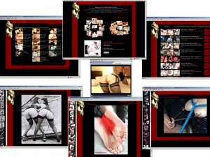 Members area screenshot from Sin Is Her - click to enlarge