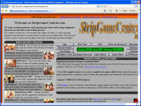 Strip Game Central Picture screenshot