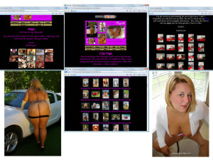 Members area screenshot from Sweet Jamie Lynn - click to enlarge