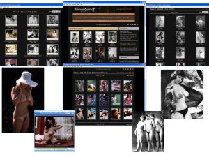 Members area screenshot from Vintage Cuties - click to enlarge
