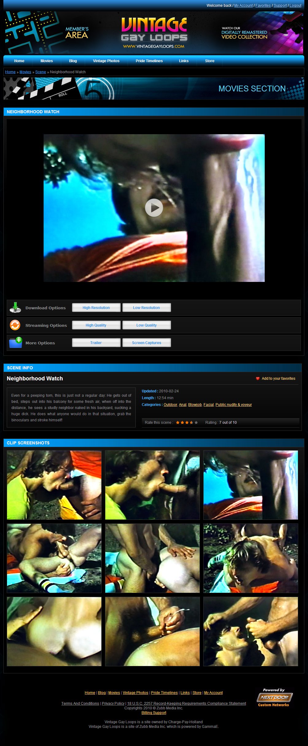 Vintage Gay Loops screenshot number 4