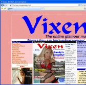 Vixen E-magazine screenshot