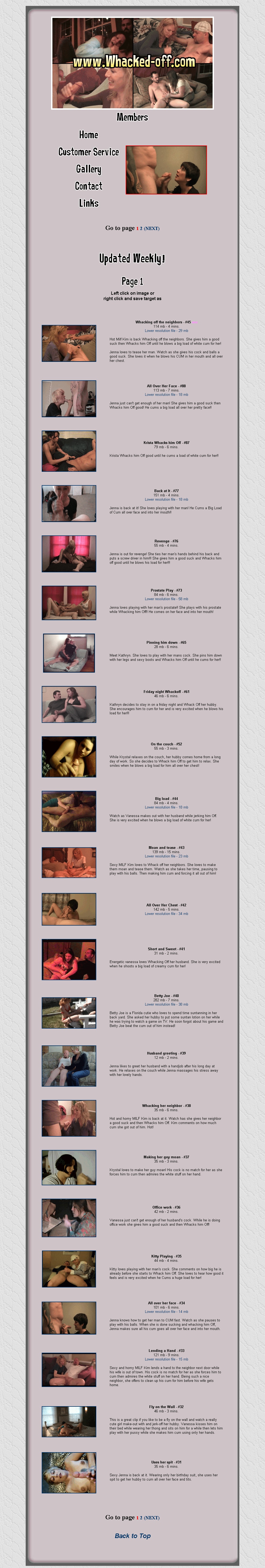 Whacked Off screenshot number 2