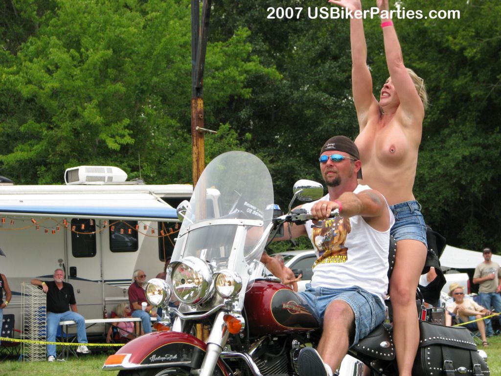 Naked biker torture