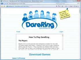 Screenshot from Dare Ring