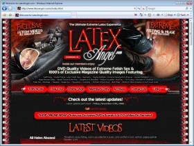 Screenshot from Latex Angel