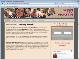 Screenshot from Own My Mouth