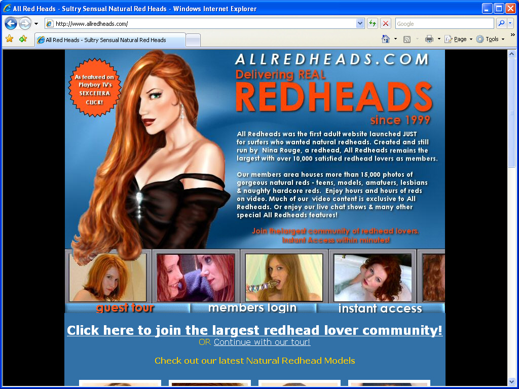 All Redheads screenshot number 1