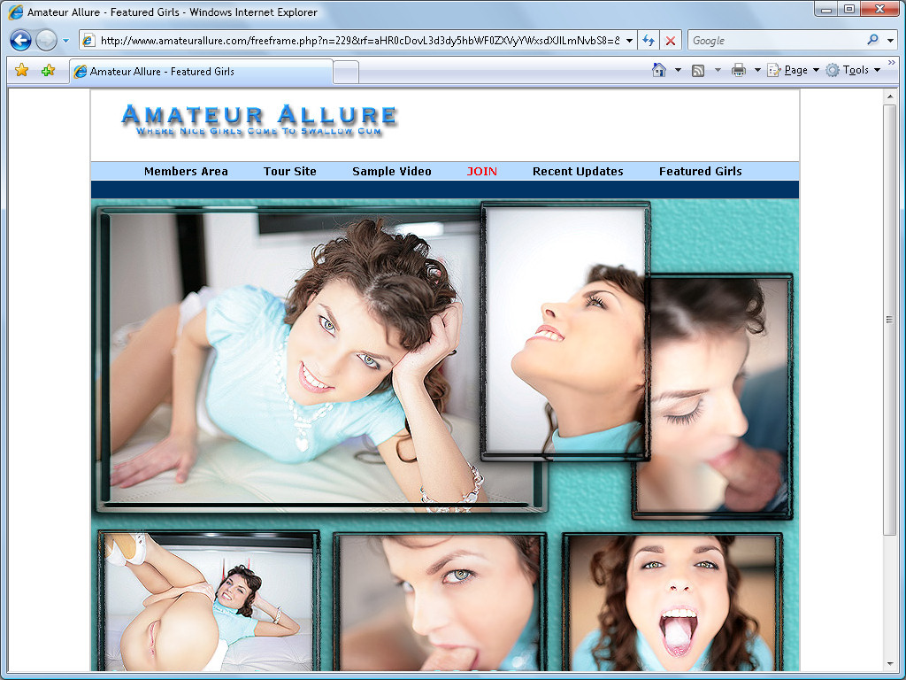 Amateur Allure screenshot number 1