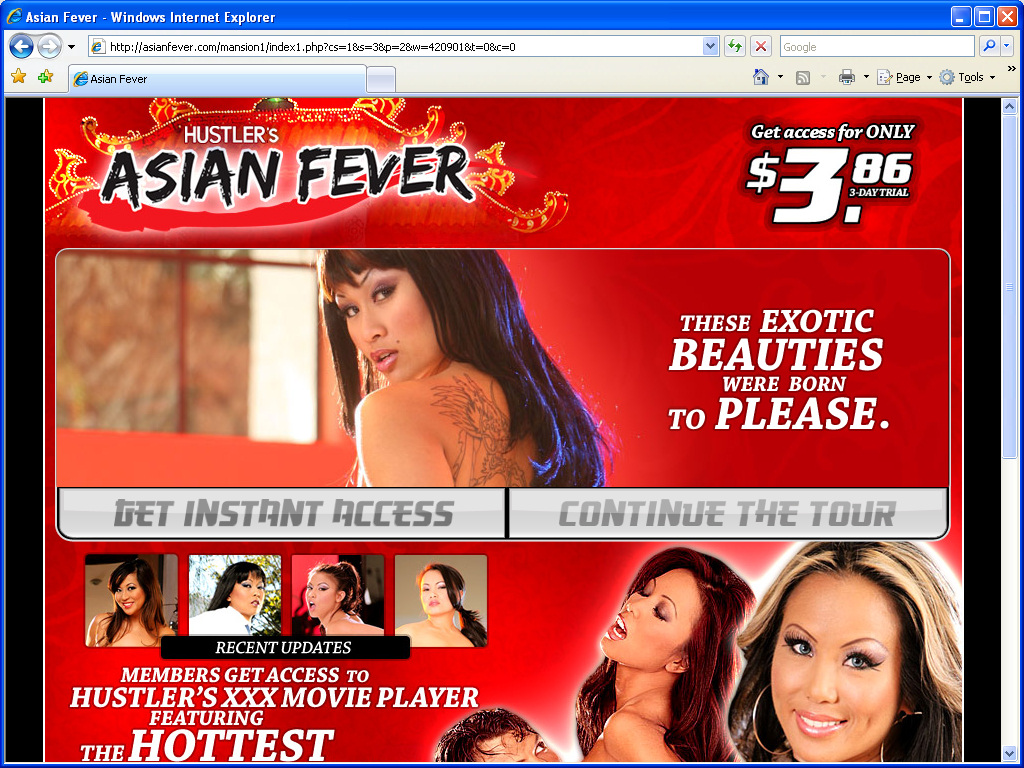 Asian Fever screenshot number 1