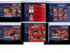 Members area screenshot from Big Sister Live - click to enlarge
