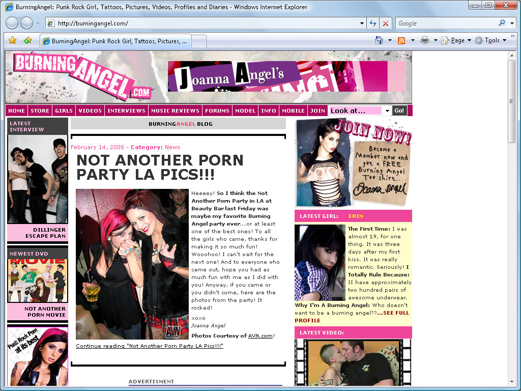 Burning Angel screenshot number 1