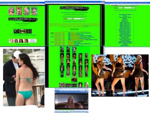 Members area screenshot from Celeb Nakedness - click to enlarge