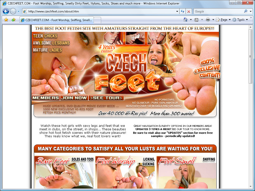 Czech Feet screenshot number 1