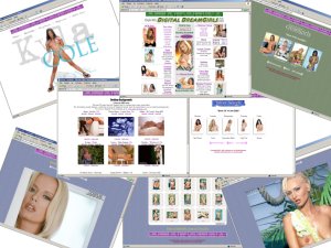 Members area screenshot from Digital Dream Girls - click to enlarge
