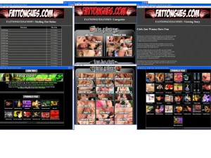 Members area screenshot from Fat Tongues - click to enlarge