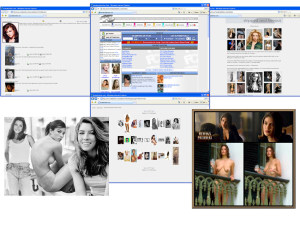 Members area screenshot from Female Celebrities - click to enlarge