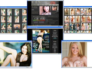 Members area screenshot from First Time Video Girls - click to enlarge