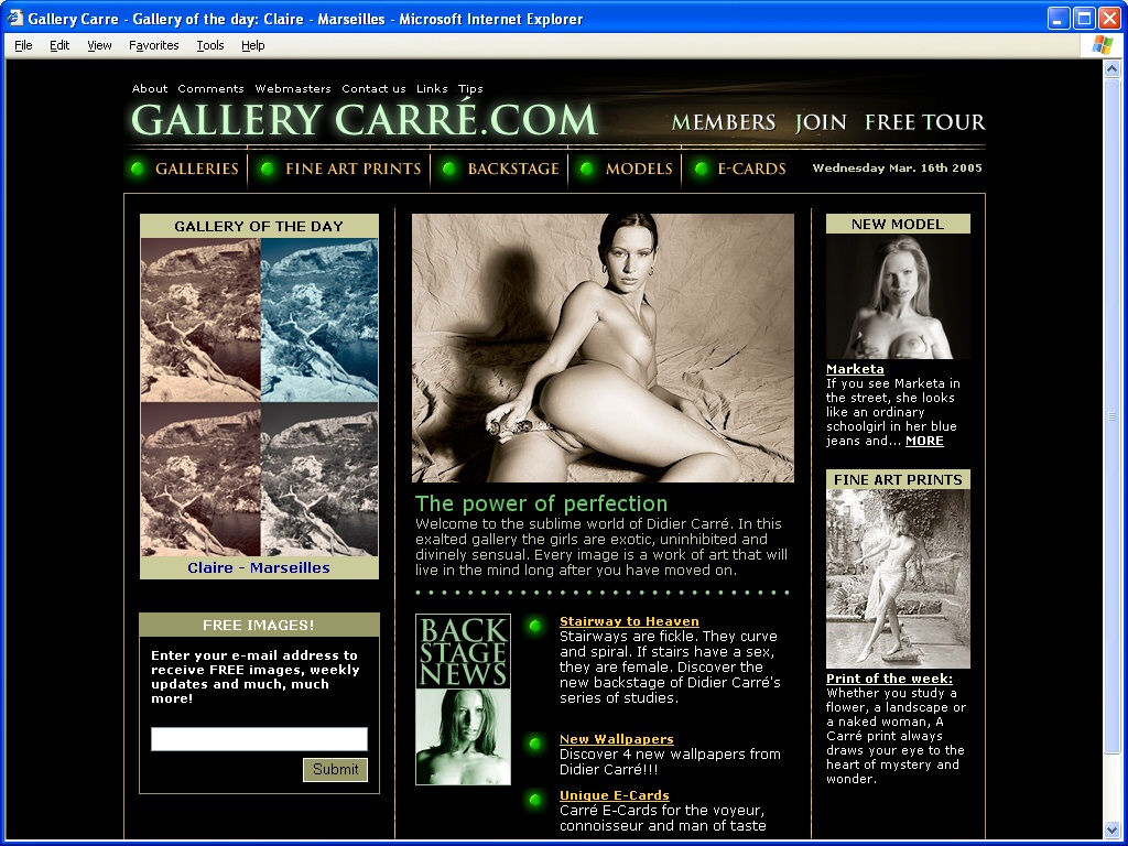 Gallery Carre screenshot number 1