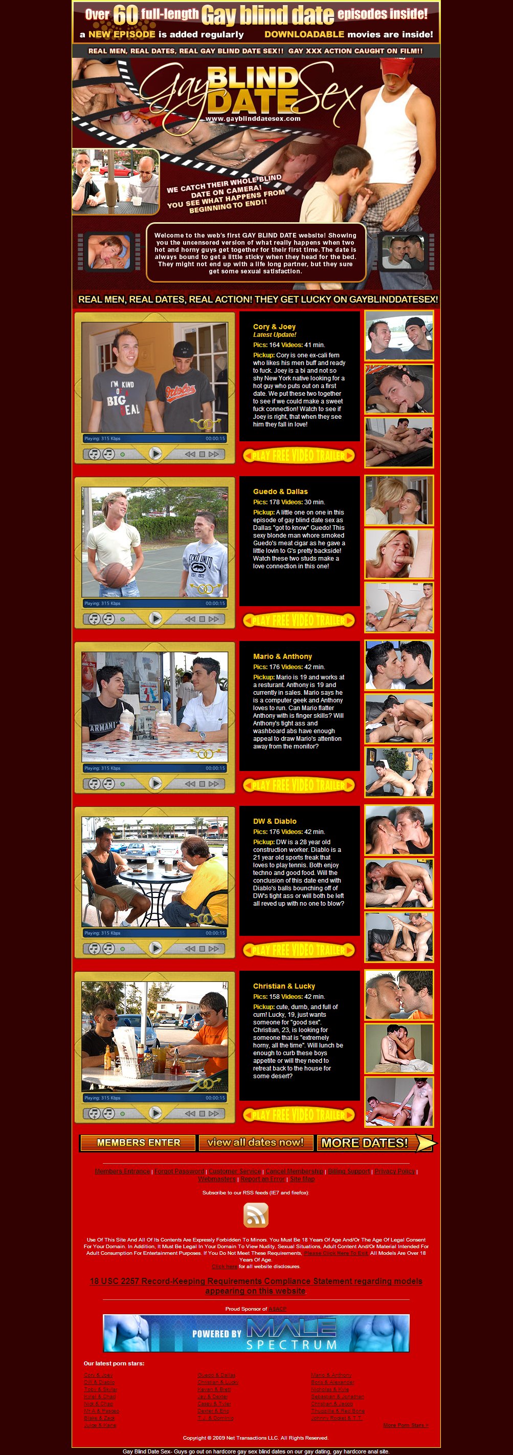 Gay Blind Date Sex screenshot number 1