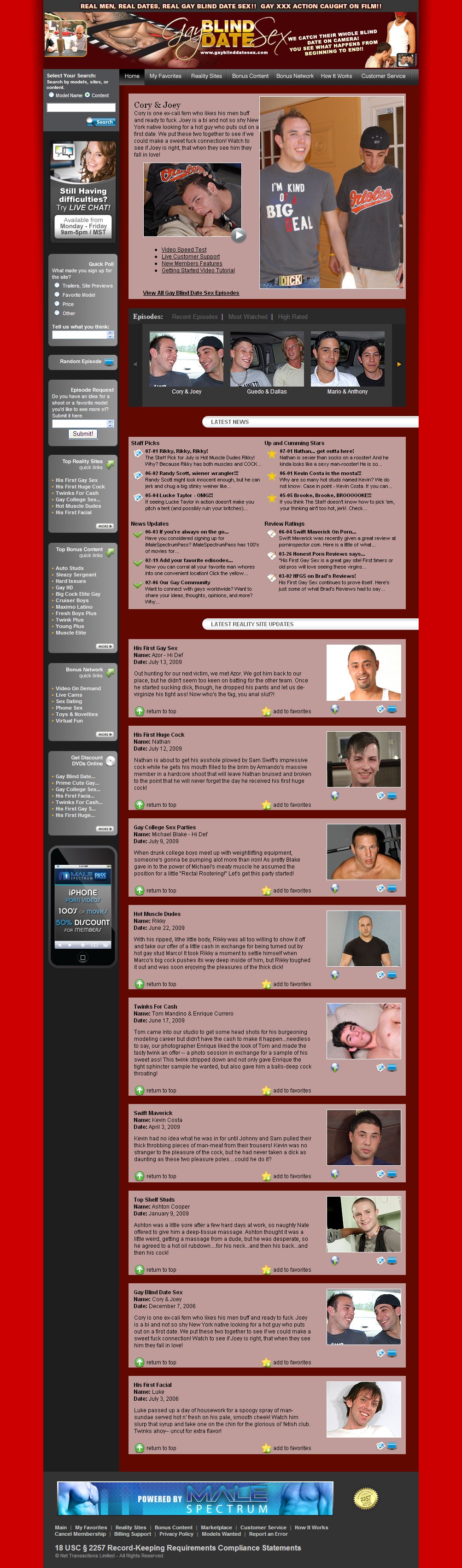 Gay Blind Date Sex screenshot number 2