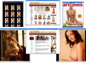 Members area screenshot from Hegre Archives - click to enlarge
