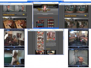 Members area screenshot from Home Voyeur Video - click to enlarge