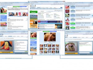 Members area screenshot from I'm Live - click to enlarge